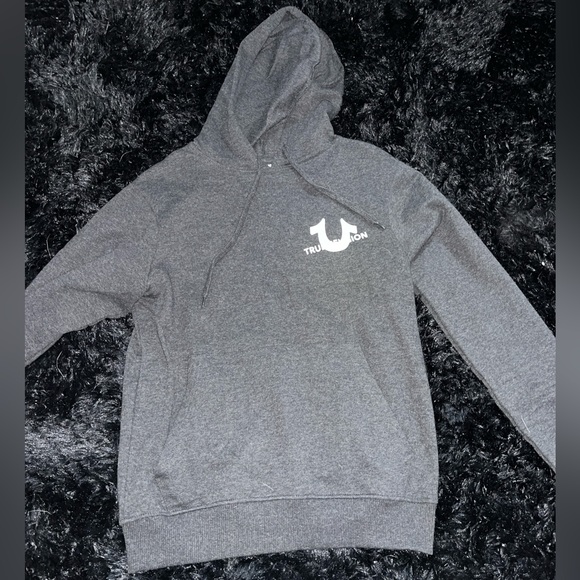 TRUE RELIGION gray hoodie - Picture 1 of 3